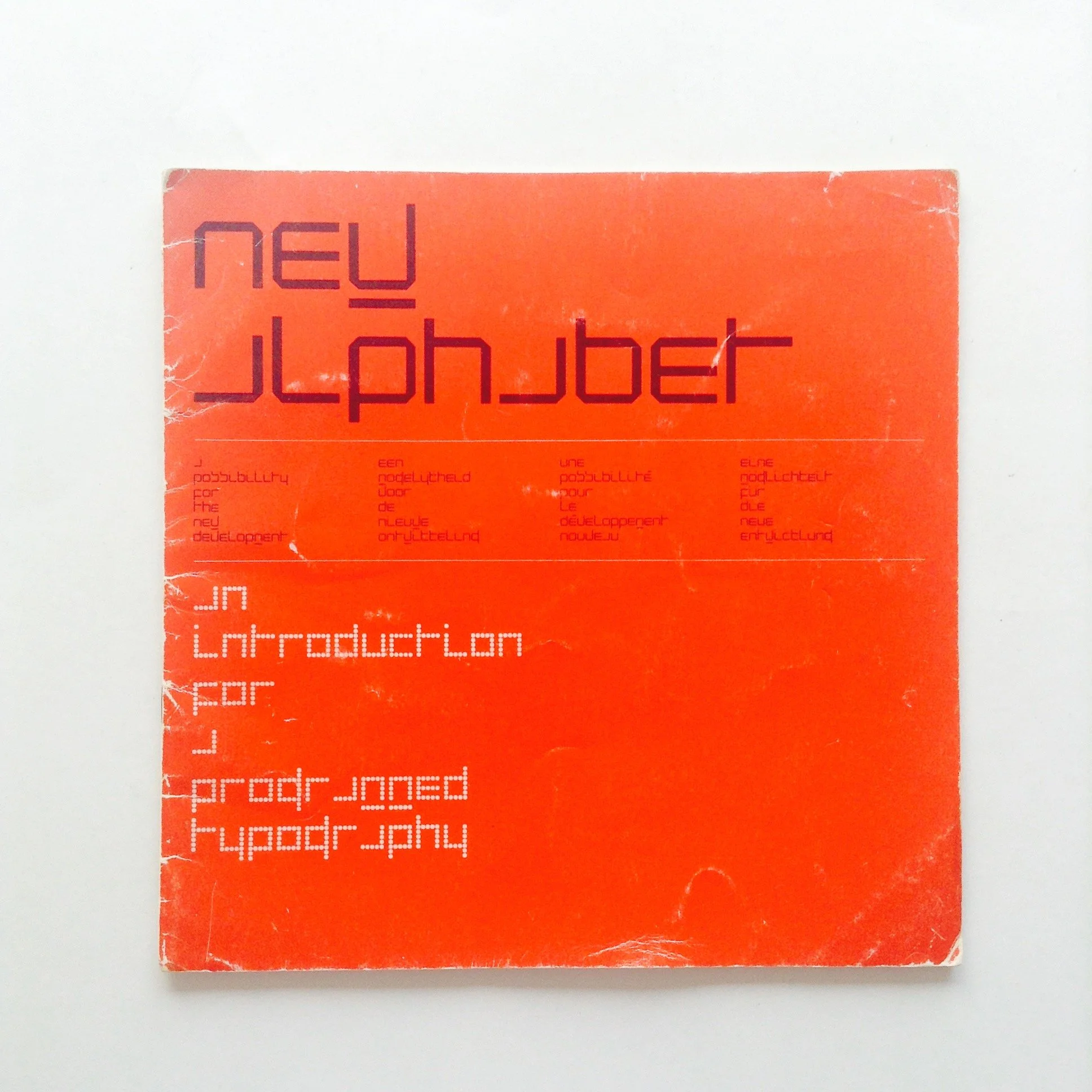 baselinestore.com — new alphabet / Wim Crouwel